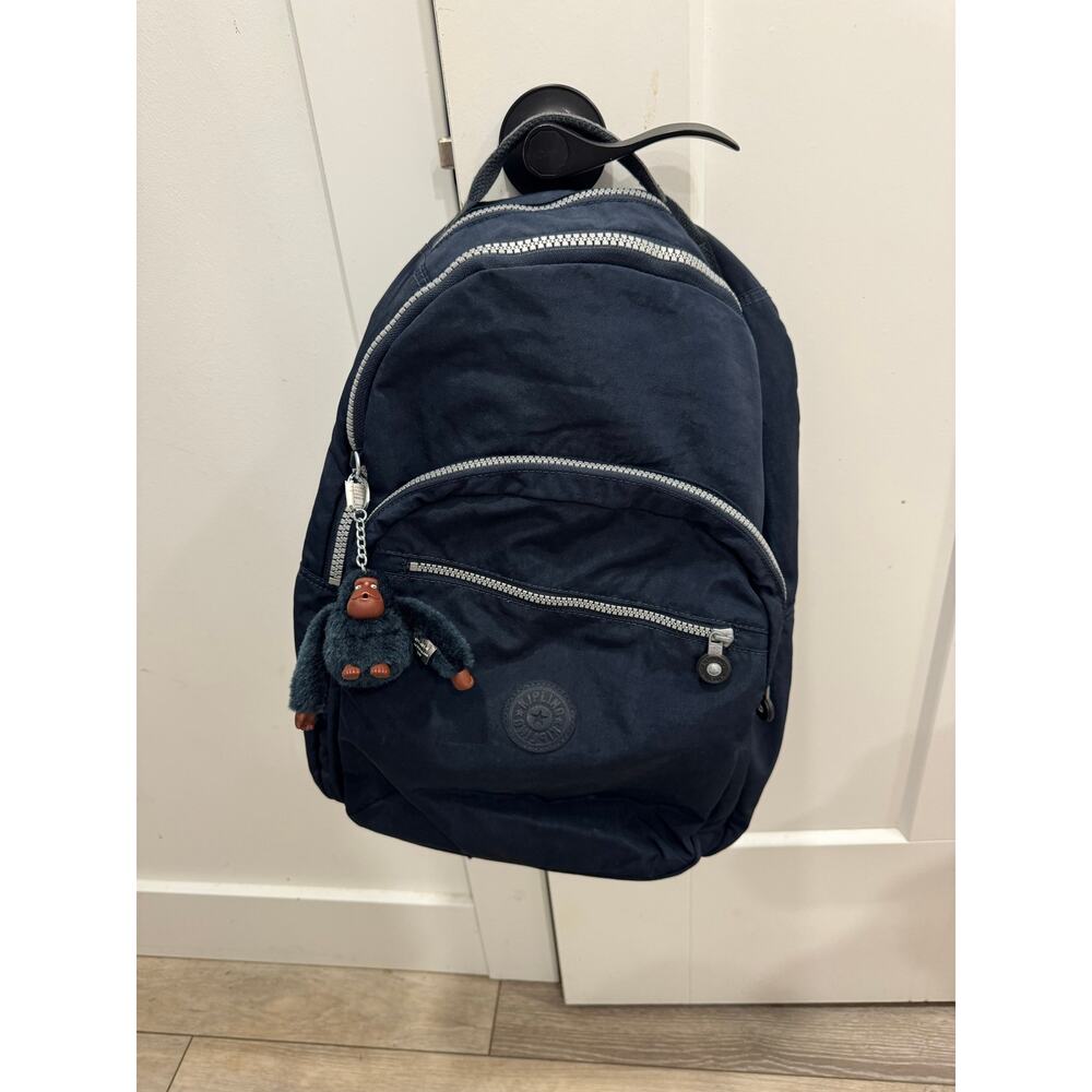 Kipling Women's Seoul XL Laptop Backpack Navy EUC